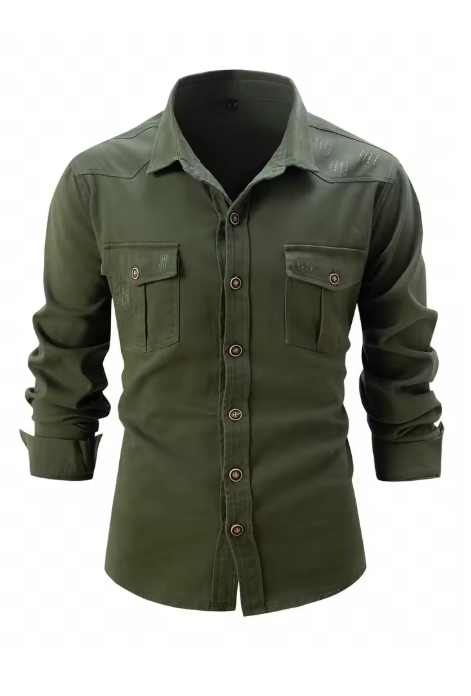 Casual Military Shirt